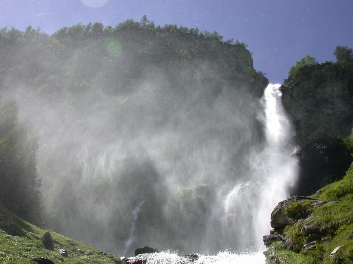 Wasserfall-Jungfernsprung