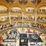 Galeries Lafayette interior in Paris